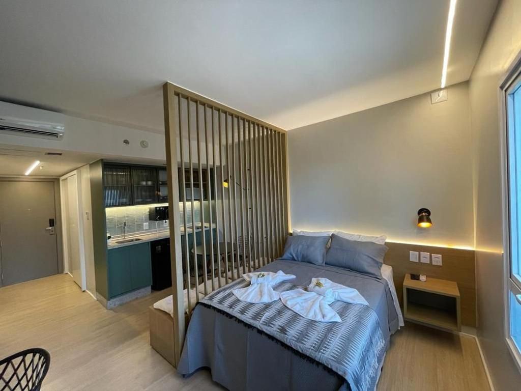Suite Luxuosa Com Cozinha Blend Smart 1356 Goiania Ngoại thất bức ảnh